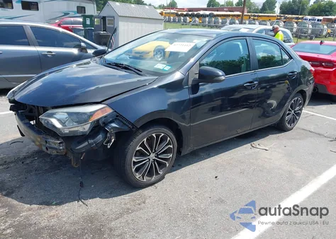 2014 Toyota Corolla S Plus z USA, uszkodzony, nr VIN 2T1BURHE0EC020814